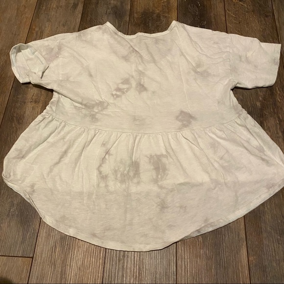 American Eagle Tie-Dye Scoop Neck Top - Picture 2 of 3